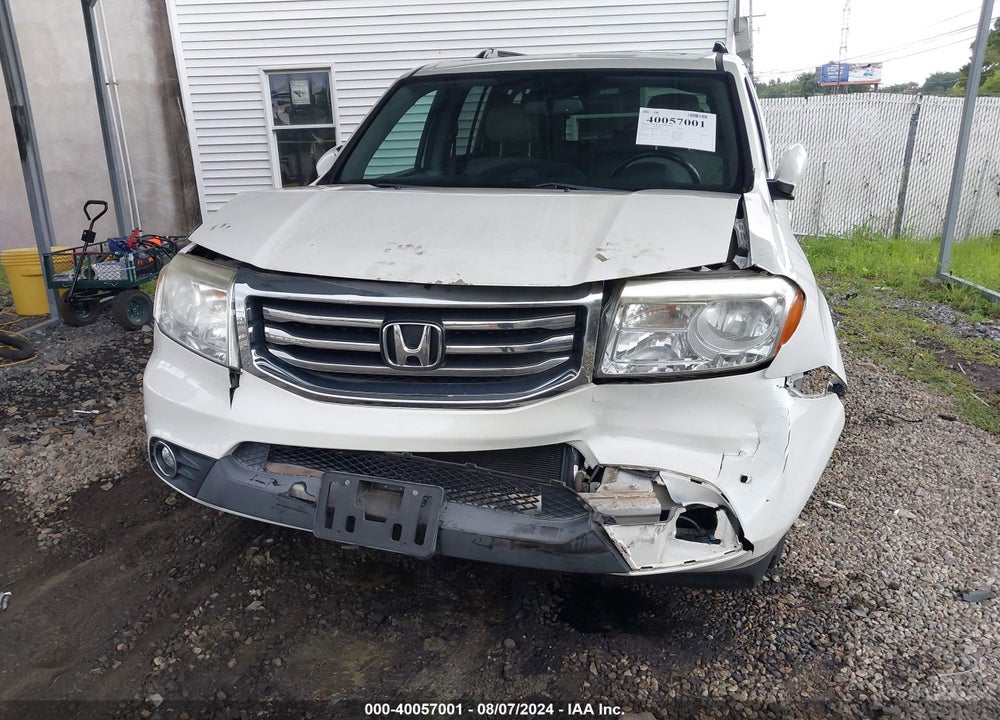 2014 HONDA PILOT TOURING VIN: 5FNYF4H98EB013275