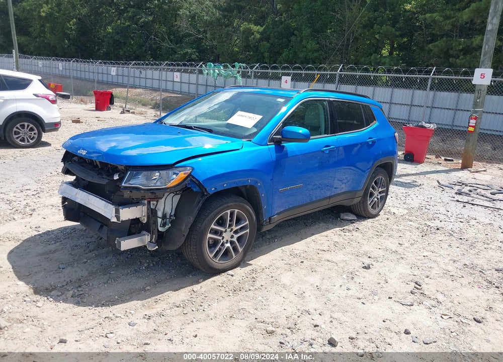 2019 JEEP COMPASS SUN AND WHEEL FWD VIN: 3C4NJCBB4KT668540