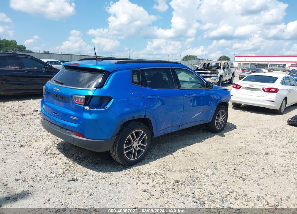 2019 JEEP COMPASS SUN AND WHEEL FWD VIN: 3C4NJCBB4KT668540