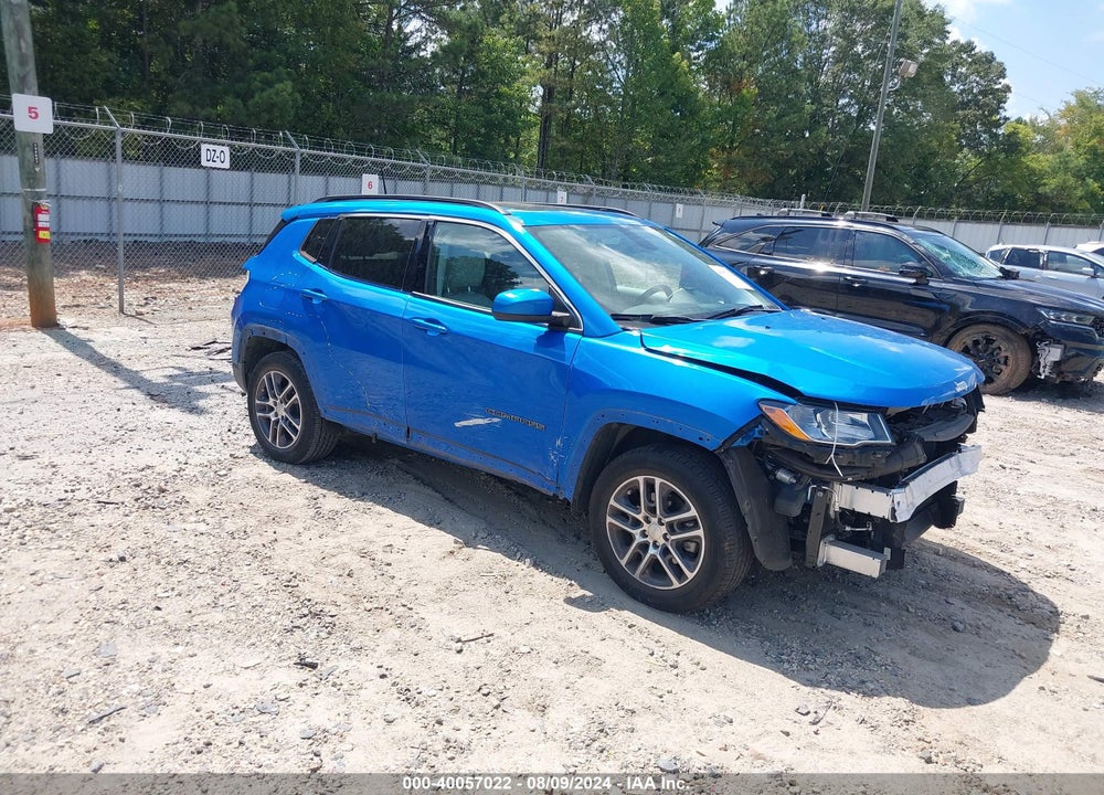 2019 JEEP COMPASS SUN AND WHEEL FWD VIN: 3C4NJCBB4KT668540