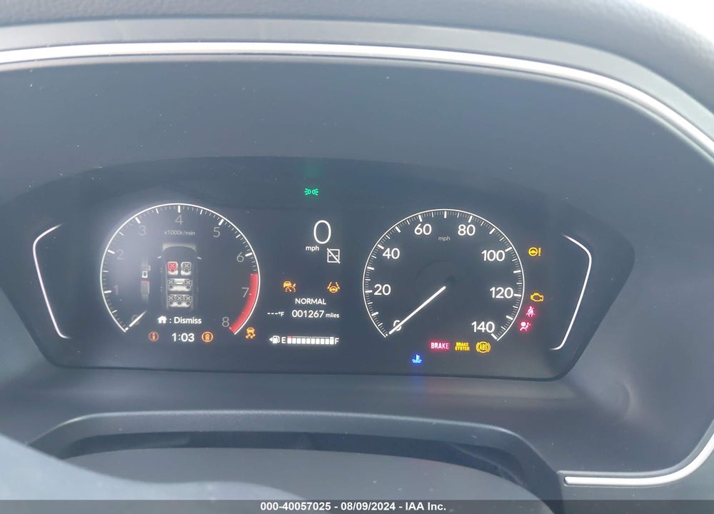 2025 HONDA PILOT 2WD TOURING VIN: 5FNYG2H79SB008968