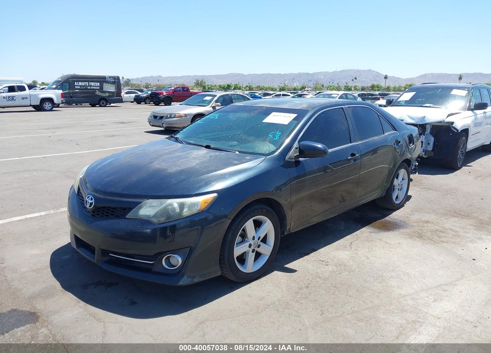 2013 TOYOTA CAMRY SE VIN: 4T1BF1FK9DU708280