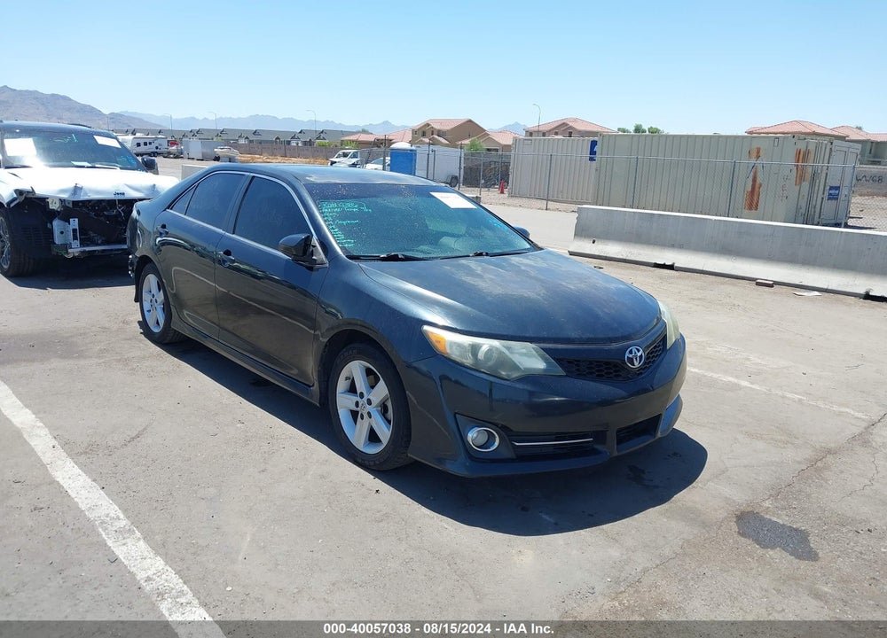 2013 TOYOTA CAMRY SE VIN: 4T1BF1FK9DU708280
