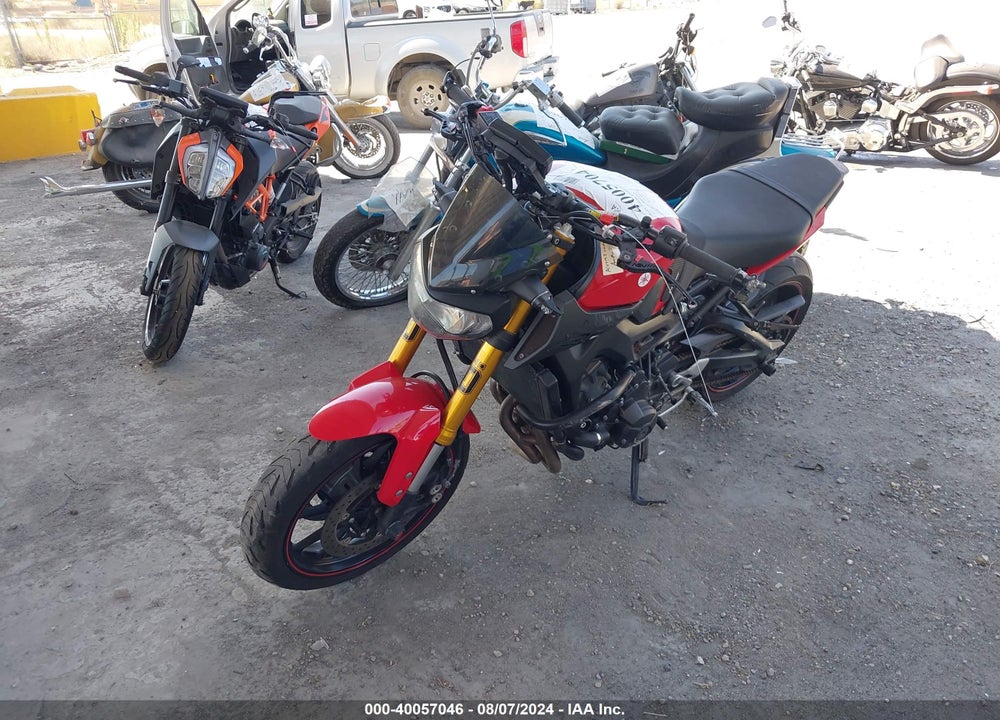 2014 YAMAHA FZ09 C VIN: JYARN33Y8EA000904