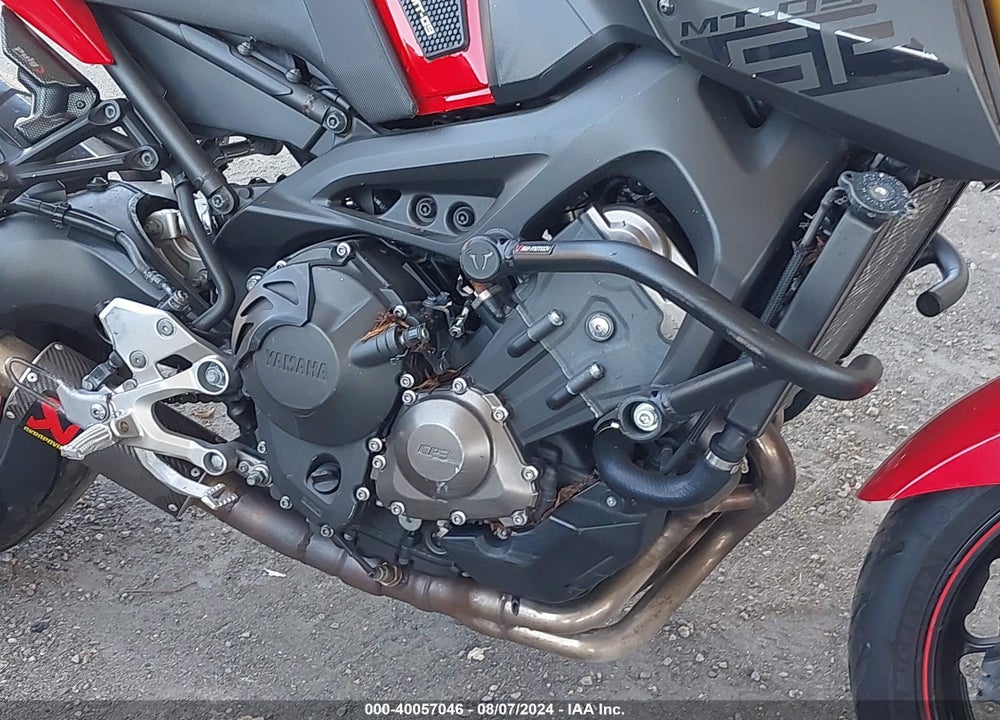 2014 YAMAHA FZ09 C VIN: JYARN33Y8EA000904