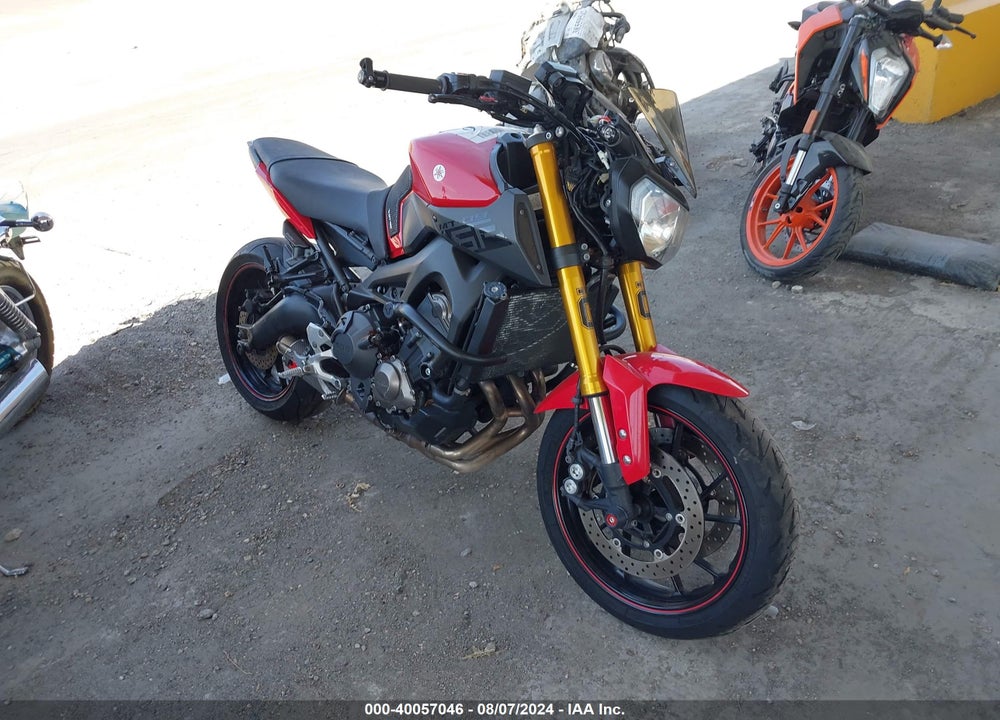 2014 YAMAHA FZ09 C VIN: JYARN33Y8EA000904