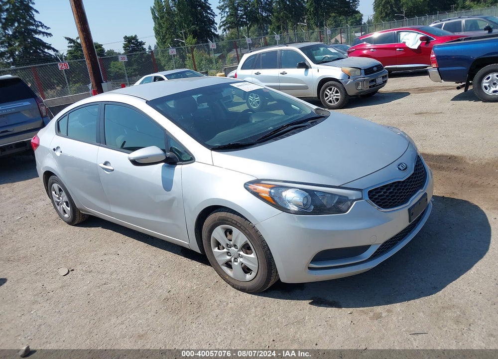 2015 KIA FORTE LX VIN: KNAFX4A63F5366592