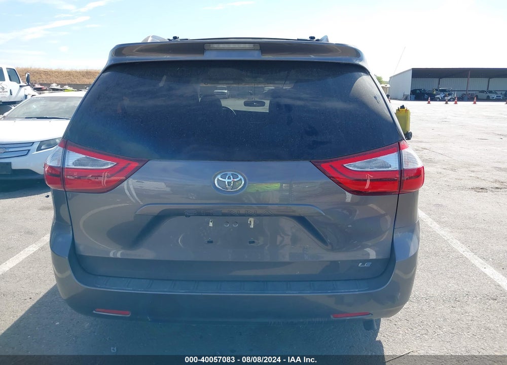 2015 TOYOTA SIENNA LE 8 PASSENGER VIN: 5TDKK3DC4FS638833