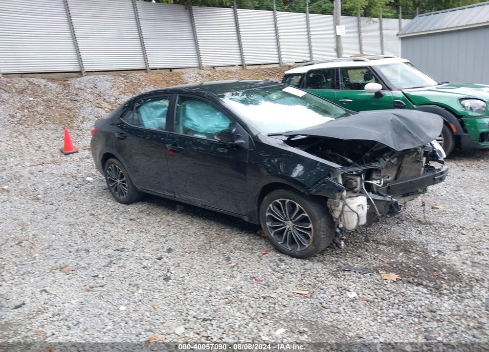 2016 TOYOTA COROLLA S PLUS VIN: 2T1BURHE9GC546040