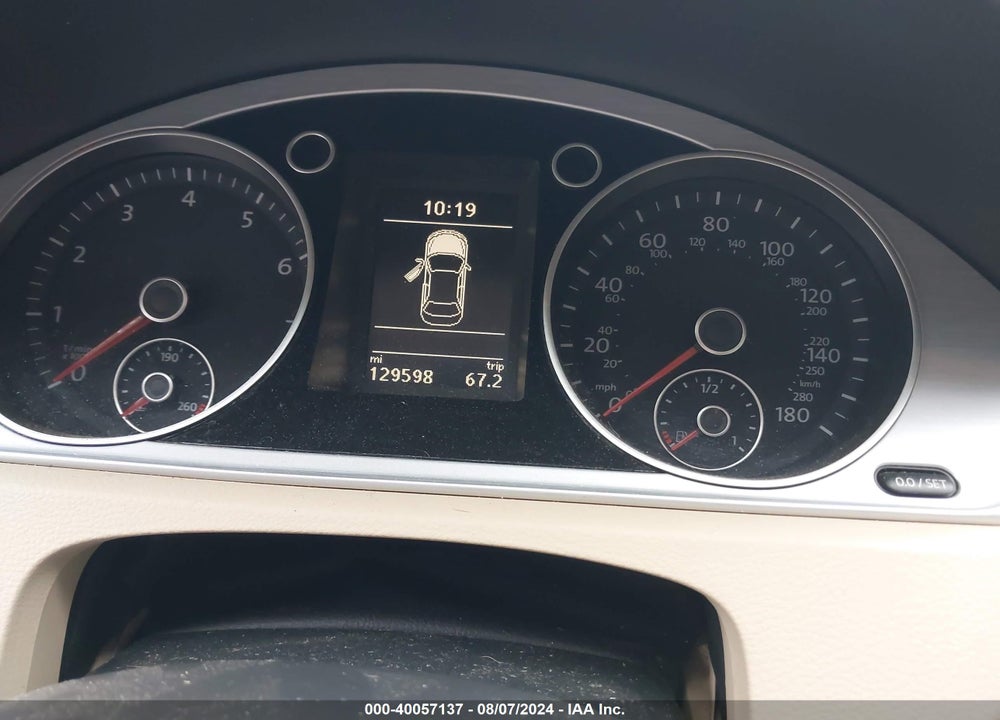2014 VOLKSWAGEN CC VIN: WVWBP7AN1EE531239