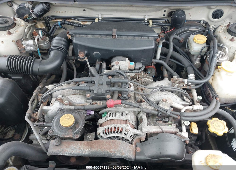 2001 SUBARU FORESTER L VIN: JF1SF63511H768760