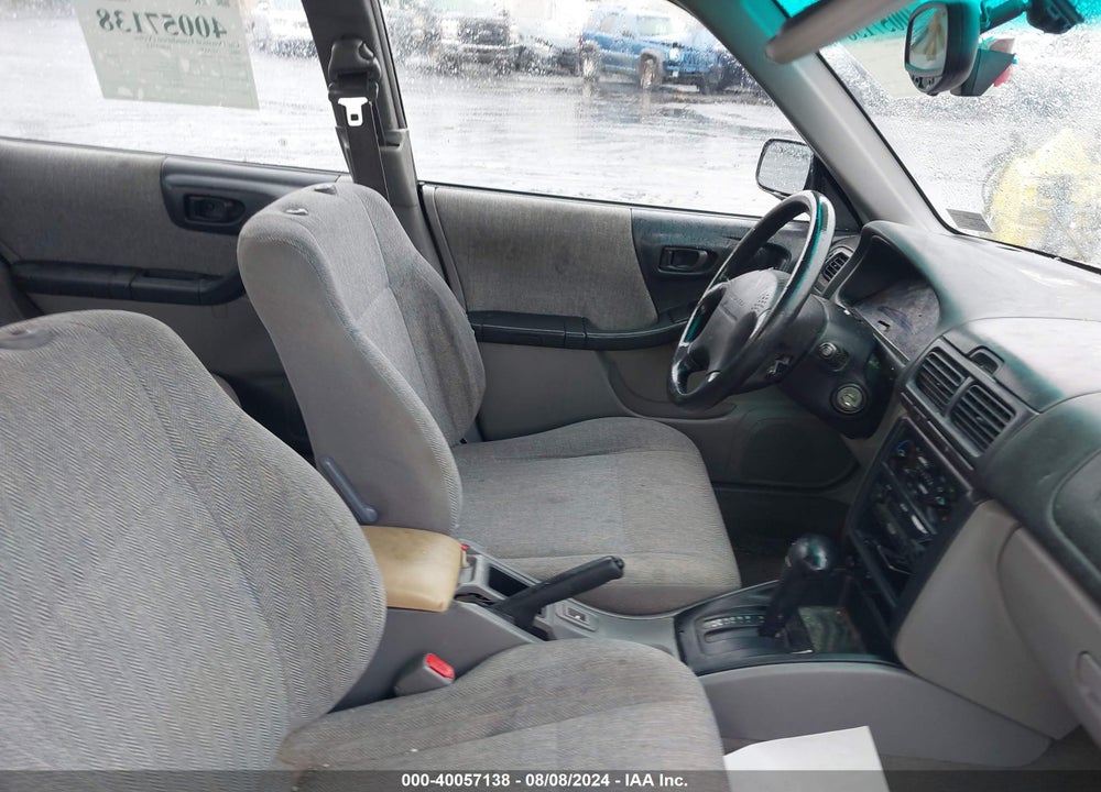 2001 SUBARU FORESTER L VIN: JF1SF63511H768760