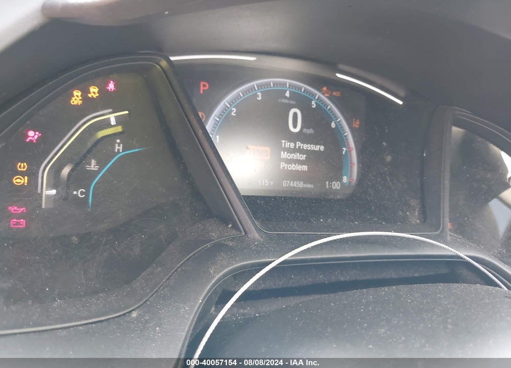 2020 HONDA CIVIC LX VIN: 19XFC2F68LE004527