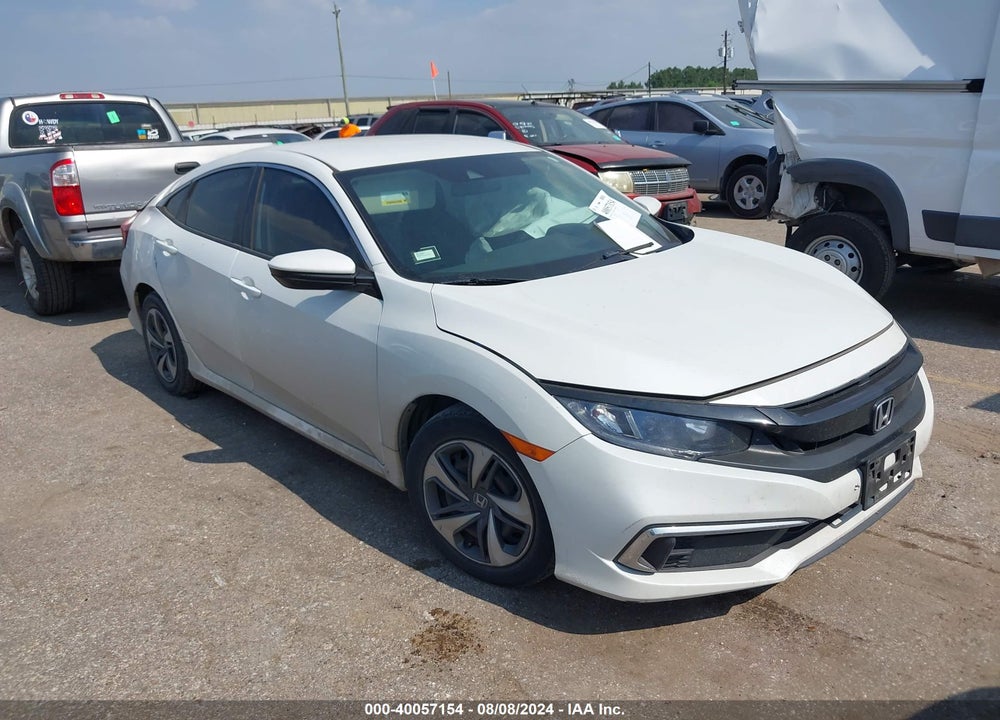 2020 HONDA CIVIC LX VIN: 19XFC2F68LE004527