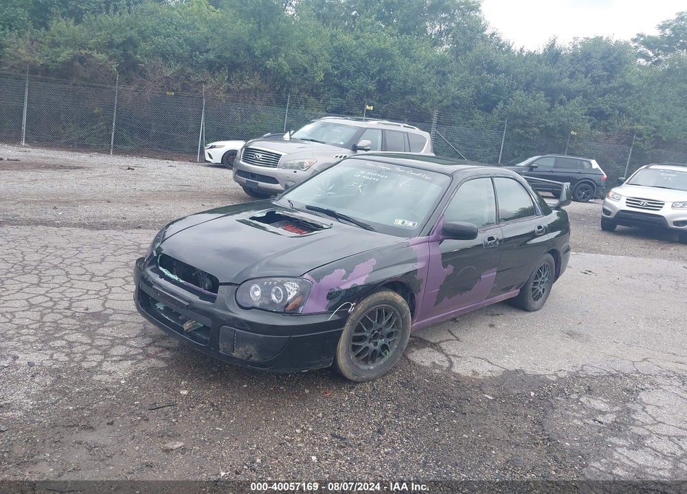 2005 SUBARU IMPREZA WRX VIN: JF1GD29615H516274