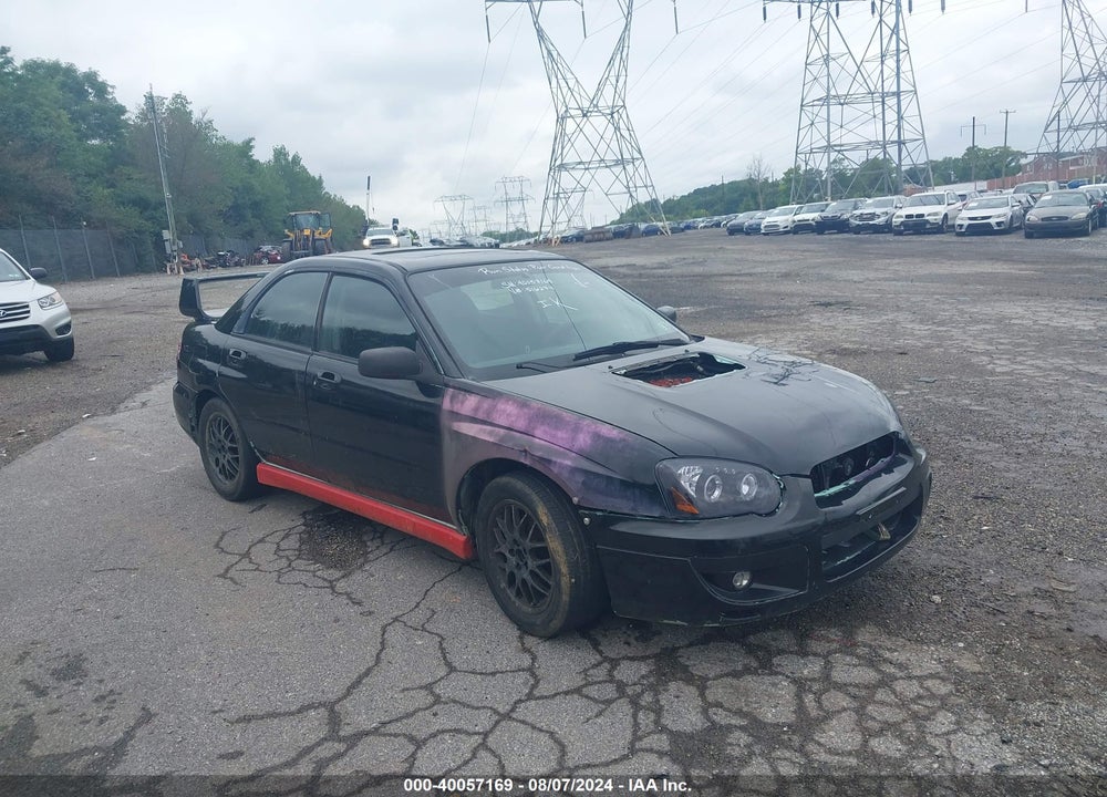 2005 SUBARU IMPREZA WRX VIN: JF1GD29615H516274