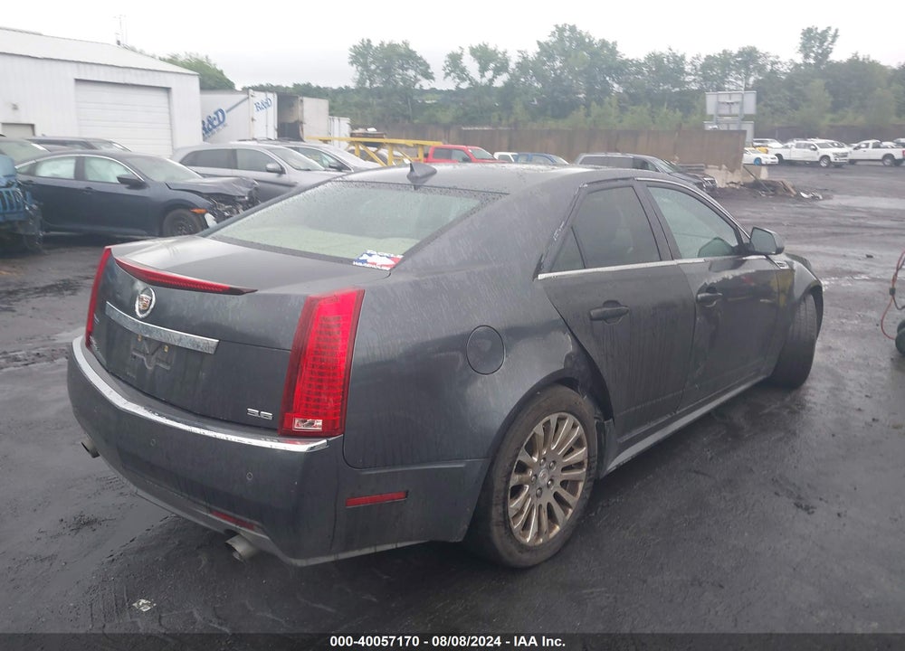 2010 CADILLAC CTS PREMIUM VIN: 1G6DS5EV6A0106597
