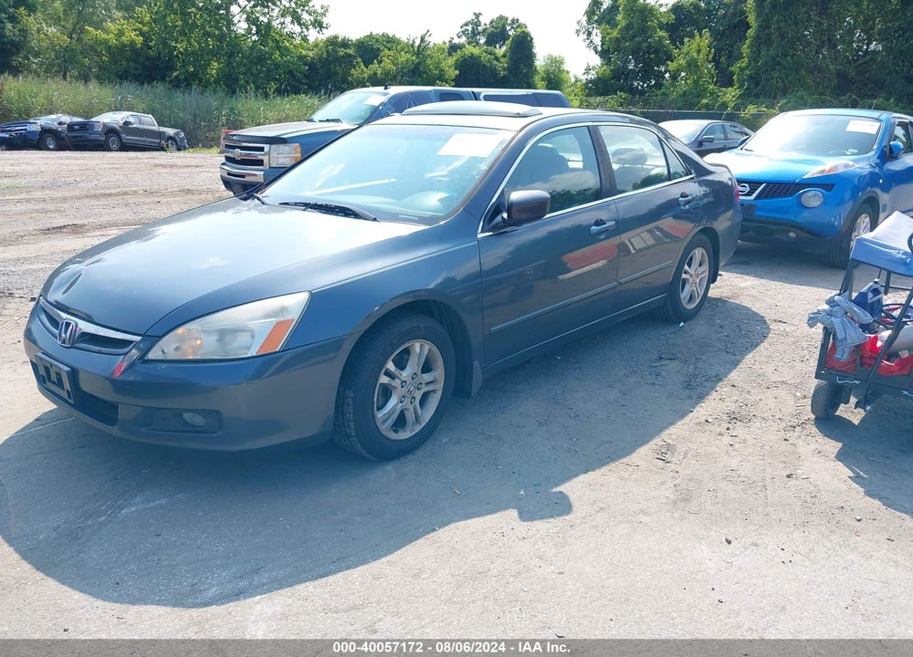 2006 HONDA ACCORD 2.4 EX VIN: 1HGCM56896A066000