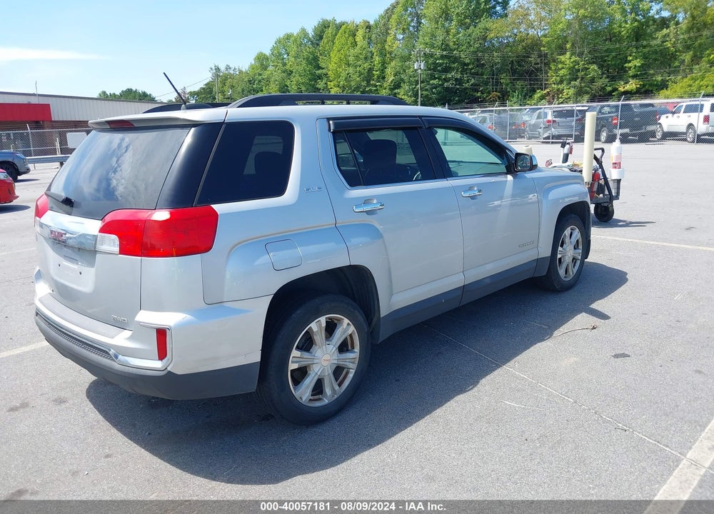 2016 GMC TERRAIN SLE-2 VIN: 2GKFLTEK1G6278389