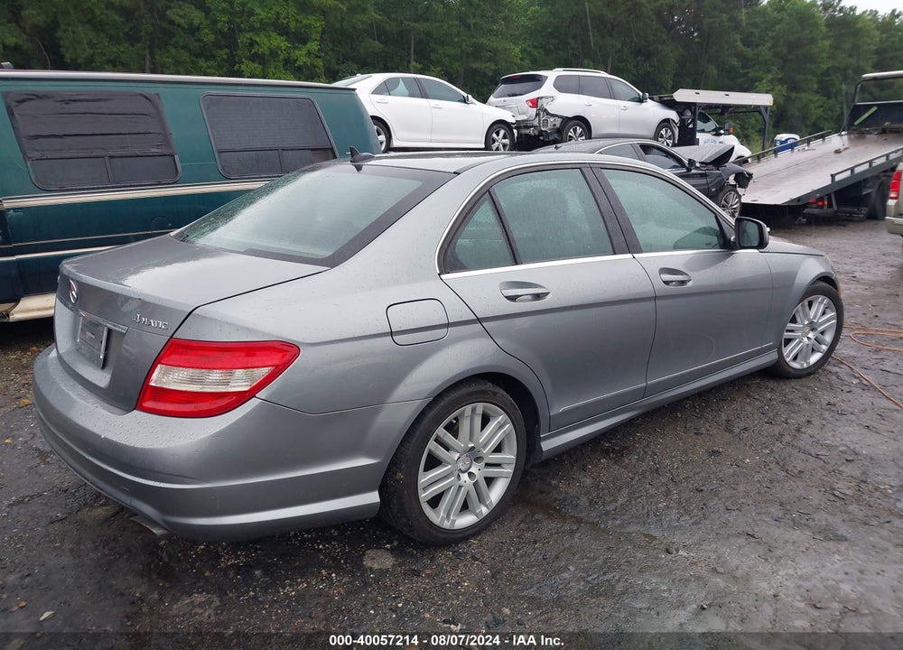 2009 MERCEDES-BENZ C 300 LUXURY 4MATIC/SPORT 4MATIC VIN: WDDGF81X09F305909