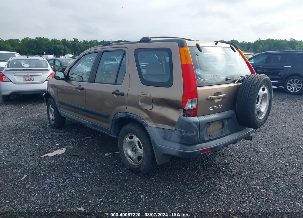 2002 HONDA CR-V LX VIN: JHLRD78532C091368