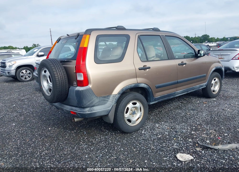 2002 HONDA CR-V LX VIN: JHLRD78532C091368