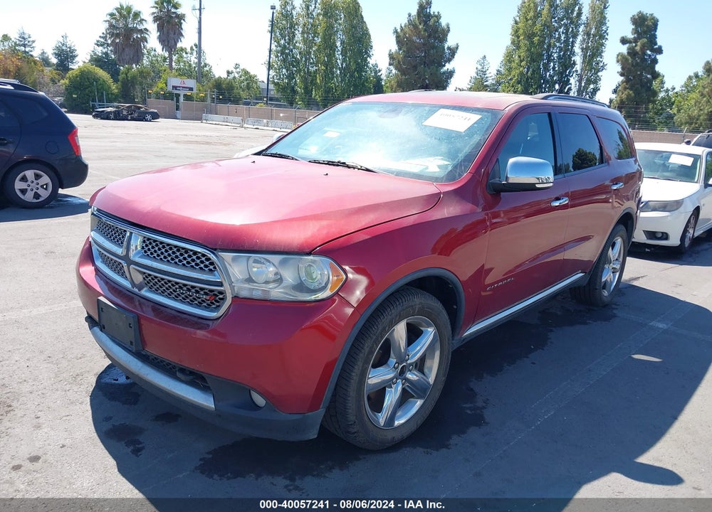 2013 DODGE DURANGO CITADEL VIN: 1C4SDJET6DC554167
