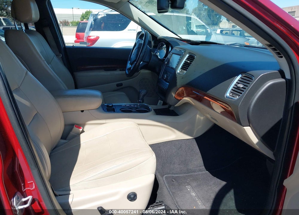 2013 DODGE DURANGO CITADEL VIN: 1C4SDJET6DC554167