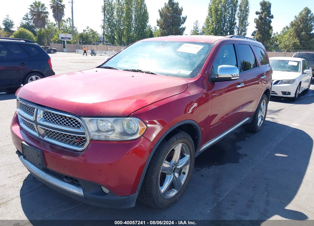 2013 DODGE DURANGO CITADEL VIN: 1C4SDJET6DC554167