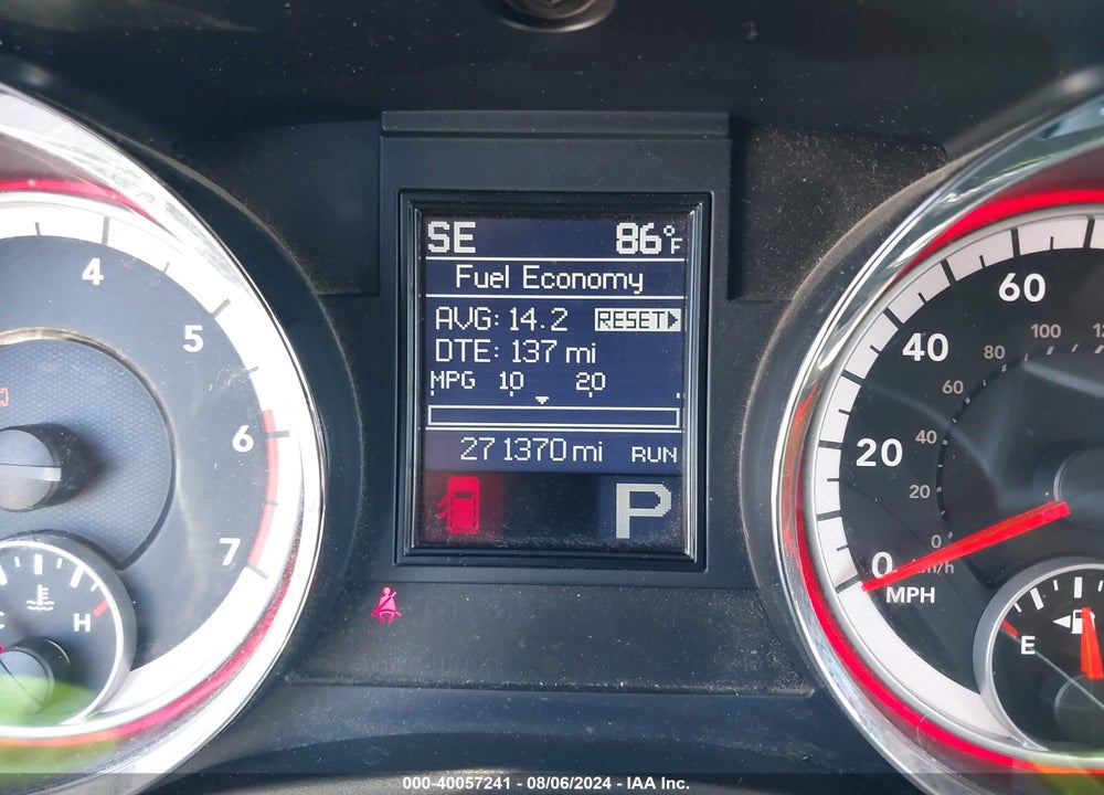 2013 DODGE DURANGO CITADEL VIN: 1C4SDJET6DC554167
