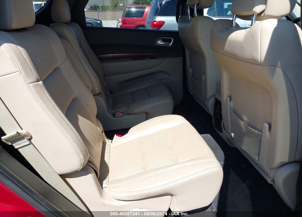 2013 DODGE DURANGO CITADEL VIN: 1C4SDJET6DC554167