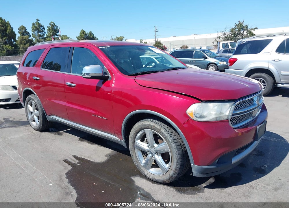 2013 DODGE DURANGO CITADEL VIN: 1C4SDJET6DC554167