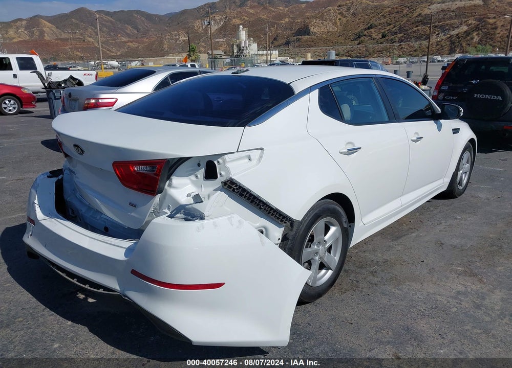 2015 KIA OPTIMA LX VIN: KNAGM4A78F5565496