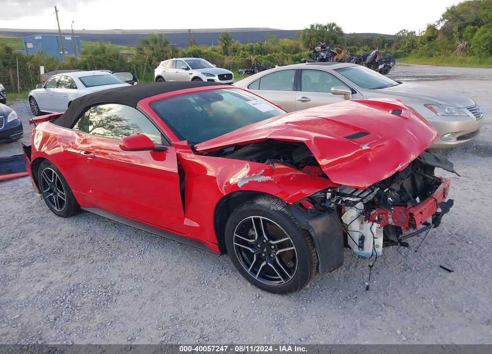 2018 FORD MUSTANG ECOBOOST PREMIUM VIN: 1FATP8UH3J5119324