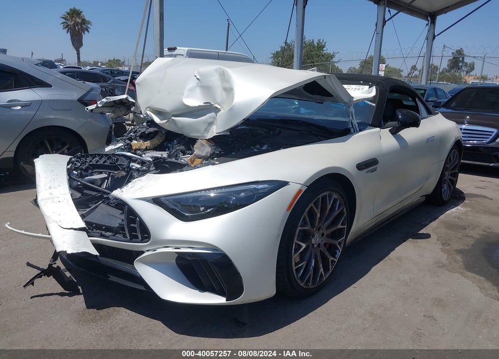2022 MERCEDES-BENZ AMG SL 55 4MATIC VIN: W1KVK8AB1NF005684