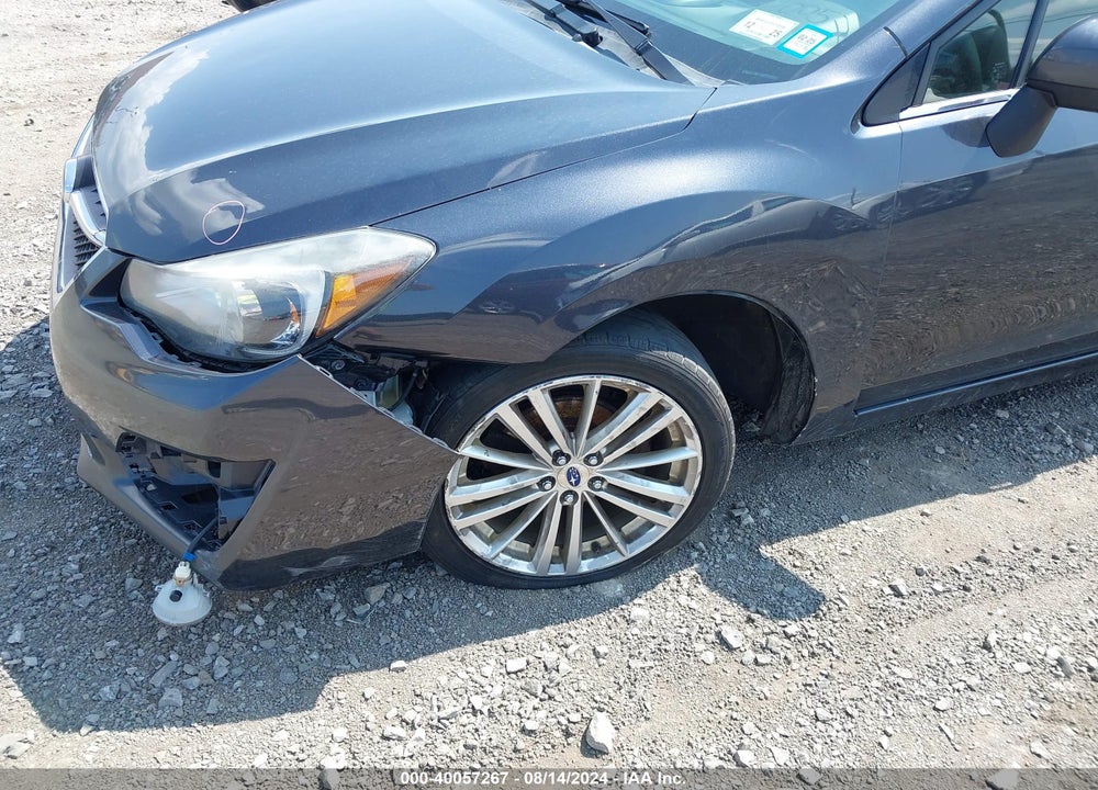 2016 SUBARU IMPREZA VIN: JF1GJAF62GH005036