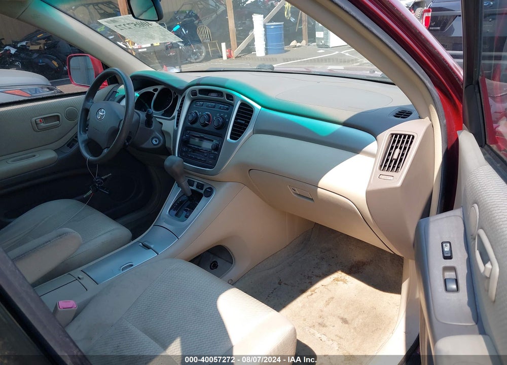 2004 TOYOTA HIGHLANDER V6 VIN: JTEEP21A340047884