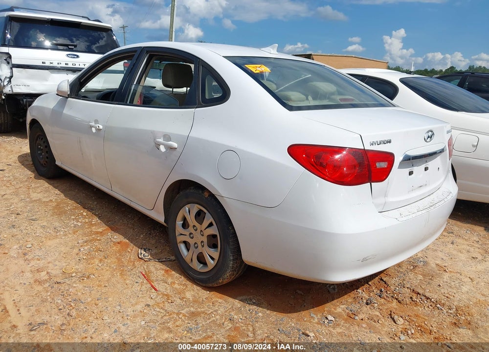 2010 HYUNDAI ELANTRA GLS VIN: KMHDU4AD2AU182644