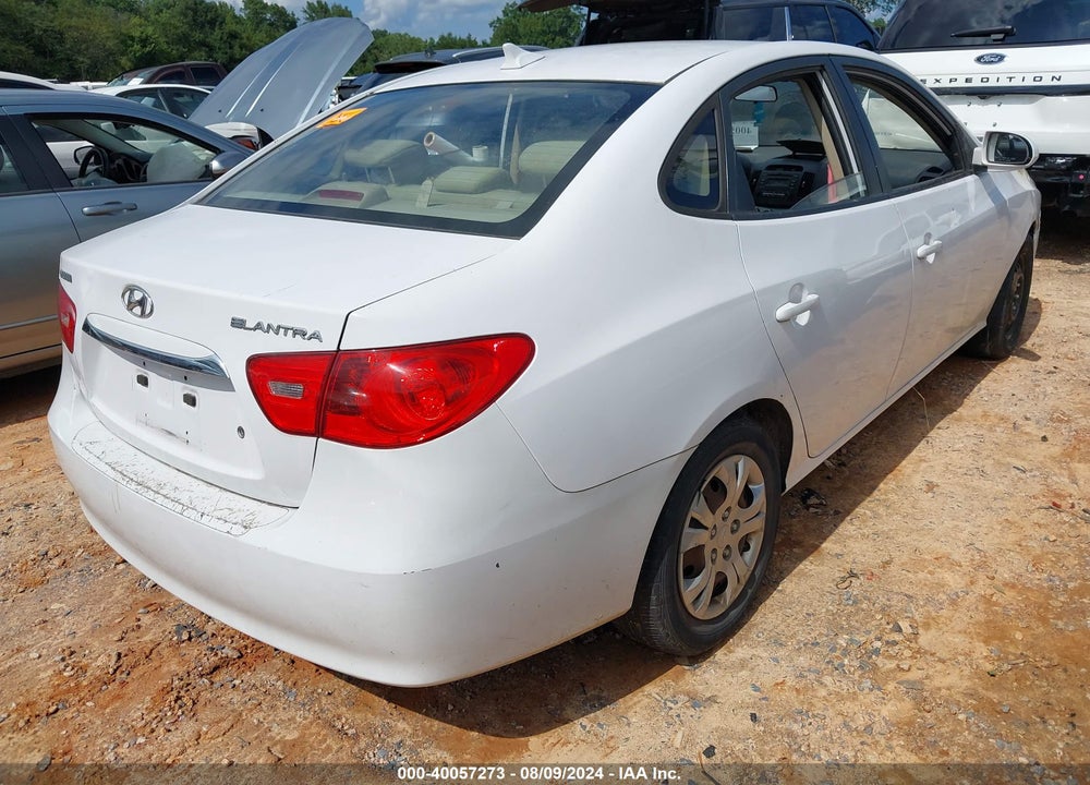 2010 HYUNDAI ELANTRA GLS VIN: KMHDU4AD2AU182644