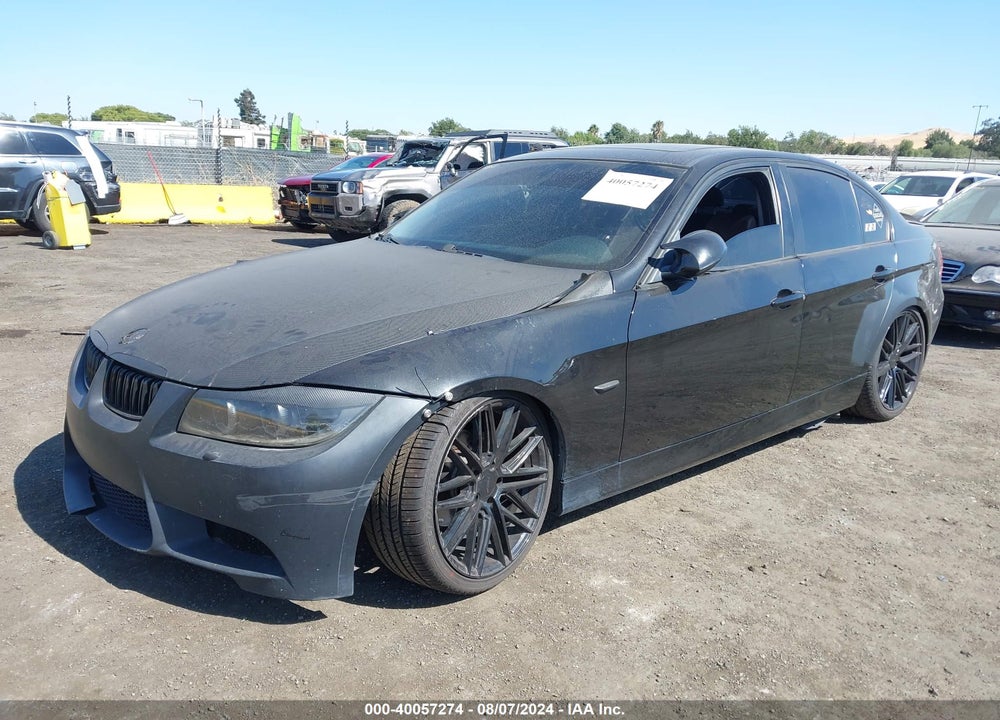 2008 BMW 328I VIN: WBAVA37508NL58586