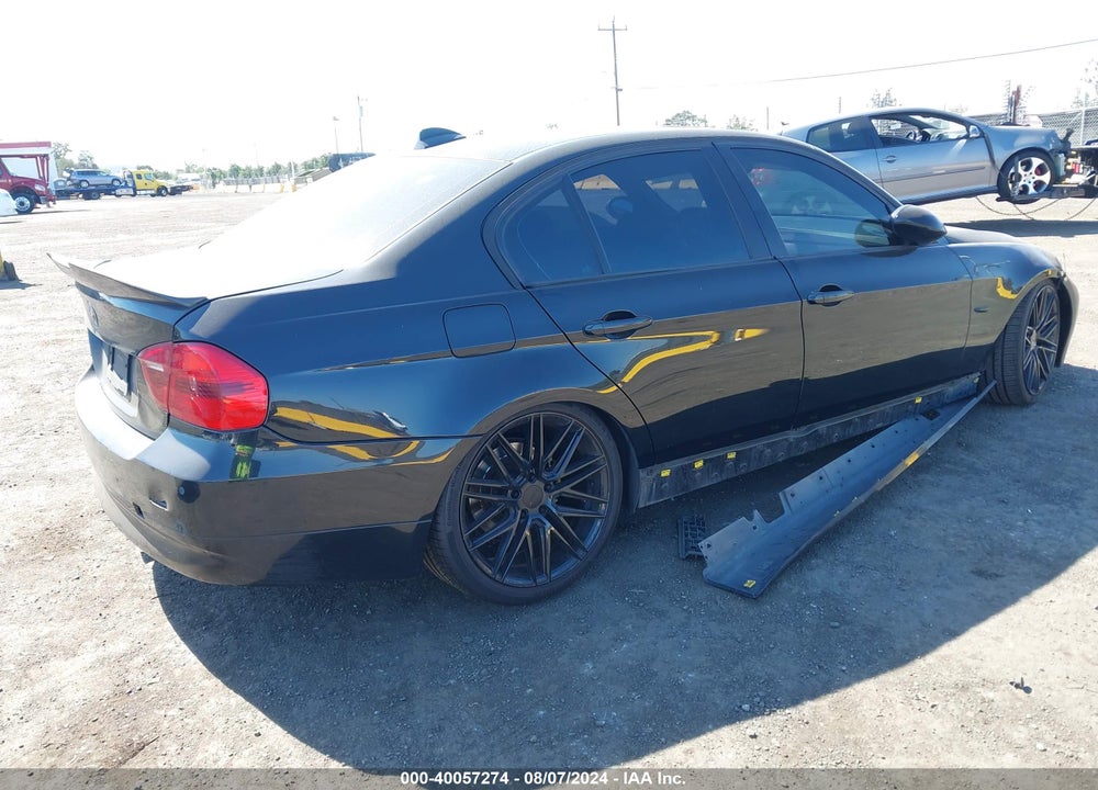 2008 BMW 328I VIN: WBAVA37508NL58586