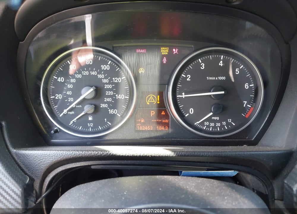 2008 BMW 328I VIN: WBAVA37508NL58586