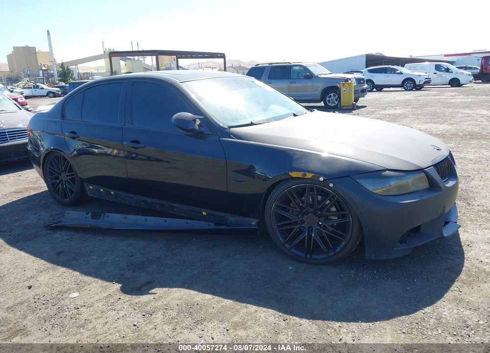 2008 BMW 328I VIN: WBAVA37508NL58586