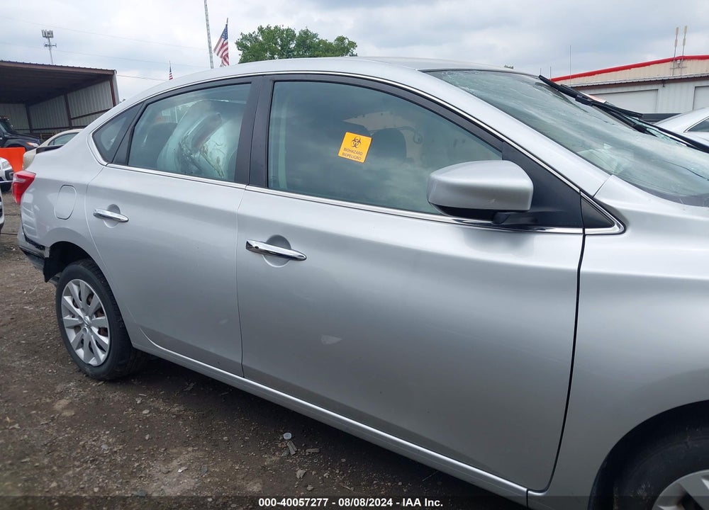 2017 NISSAN SENTRA SV VIN: 3N1AB7AP3HY353582
