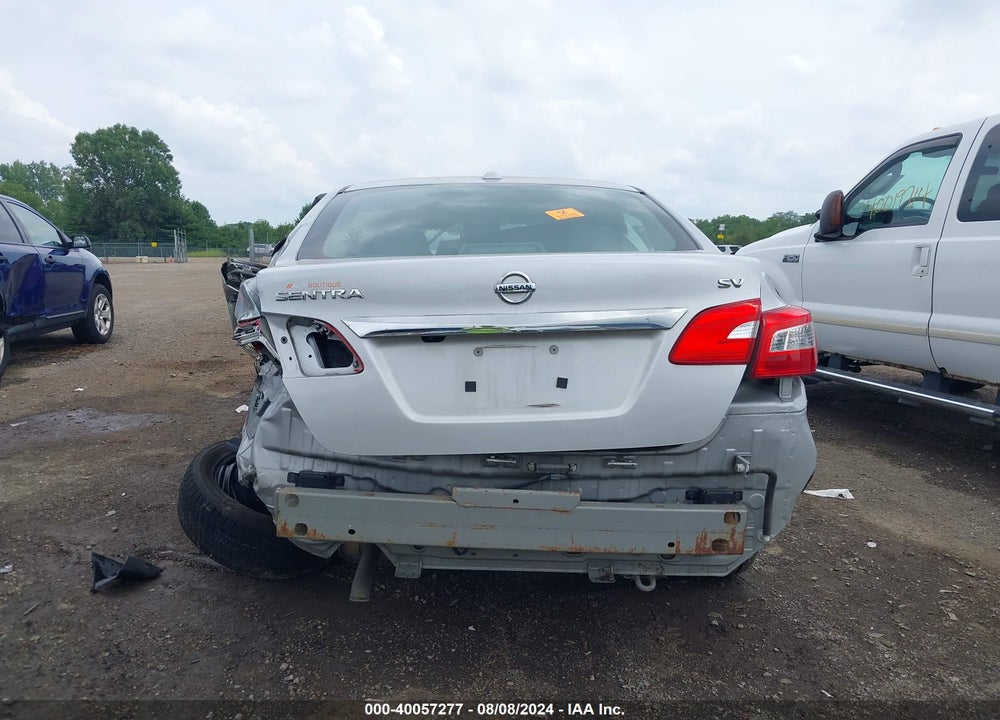 2017 NISSAN SENTRA SV VIN: 3N1AB7AP3HY353582