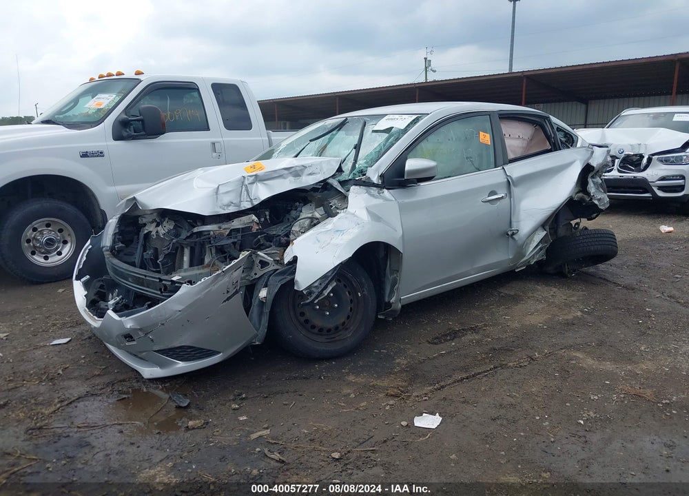 2017 NISSAN SENTRA SV VIN: 3N1AB7AP3HY353582