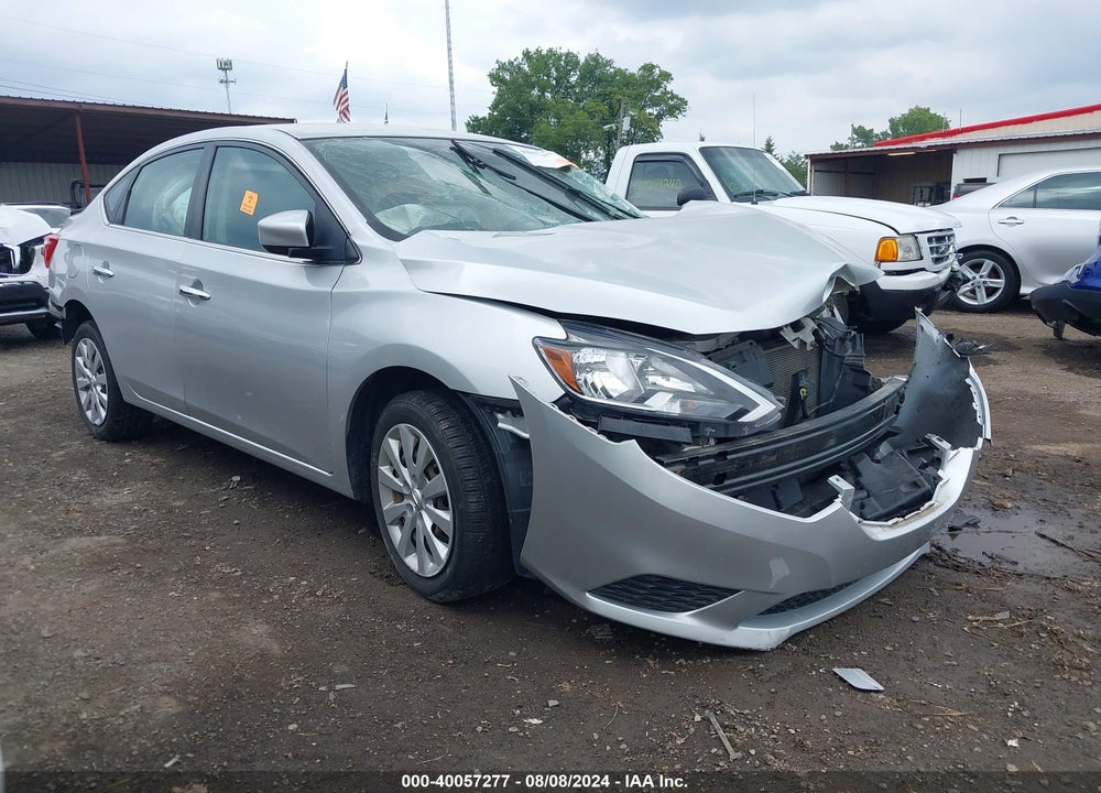 2017 NISSAN SENTRA SV VIN: 3N1AB7AP3HY353582