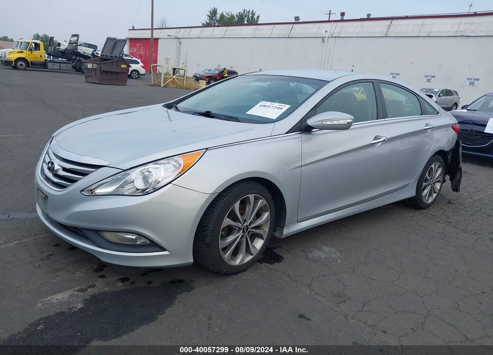 2014 HYUNDAI SONATA SE VIN: 5NPEC4AC8EH899553