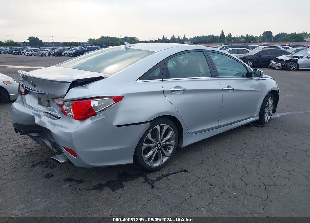 2014 HYUNDAI SONATA SE VIN: 5NPEC4AC8EH899553