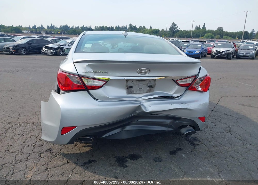 2014 HYUNDAI SONATA SE VIN: 5NPEC4AC8EH899553